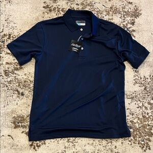 PGA Tour Navy Blue Polo golf Shirt